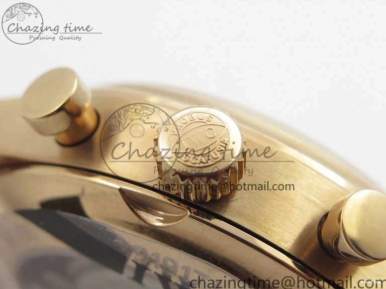 MIROTIME 0321 Lightweight Portugieser Chrono  42 IW390406 RG ZF 1:1 Best Edition White Dial on Brown Leather Strap A 7123